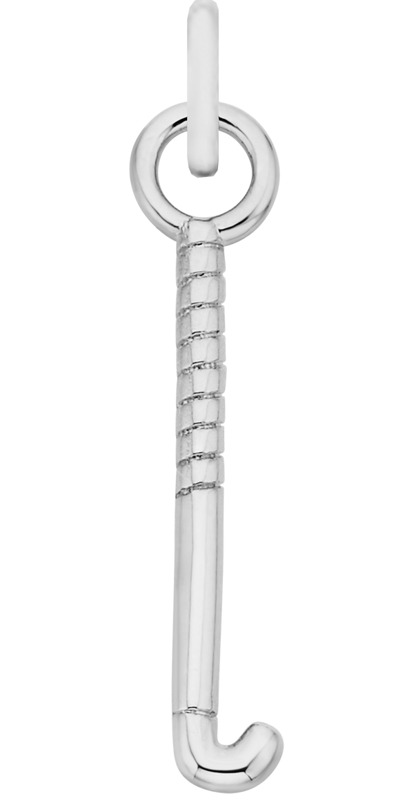 Charm Single Pendant - Silver / Sports - Hockey Hero