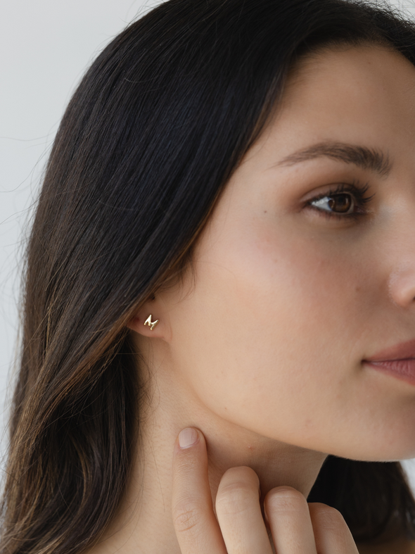 Little Letter Stud