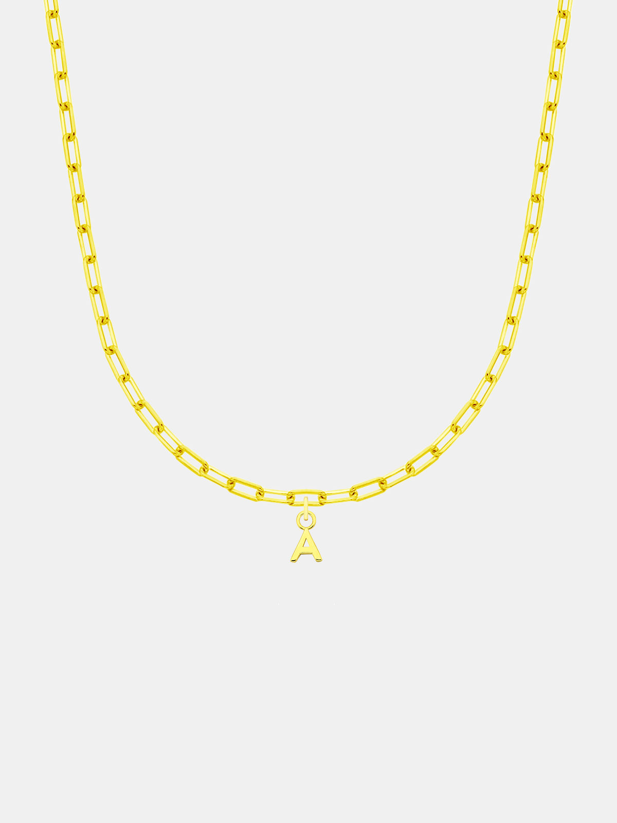 Little Letter Links Necklace
