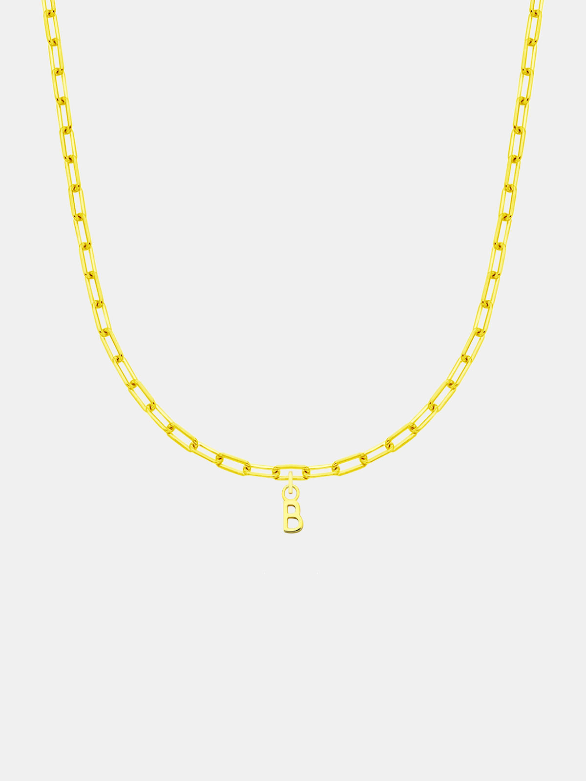 Little Letter Links Necklace
