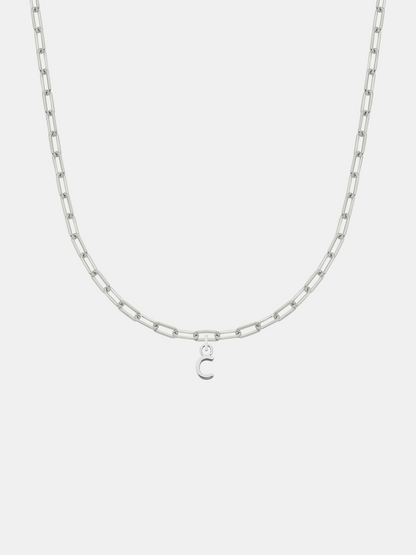 Little Letter Links Necklace