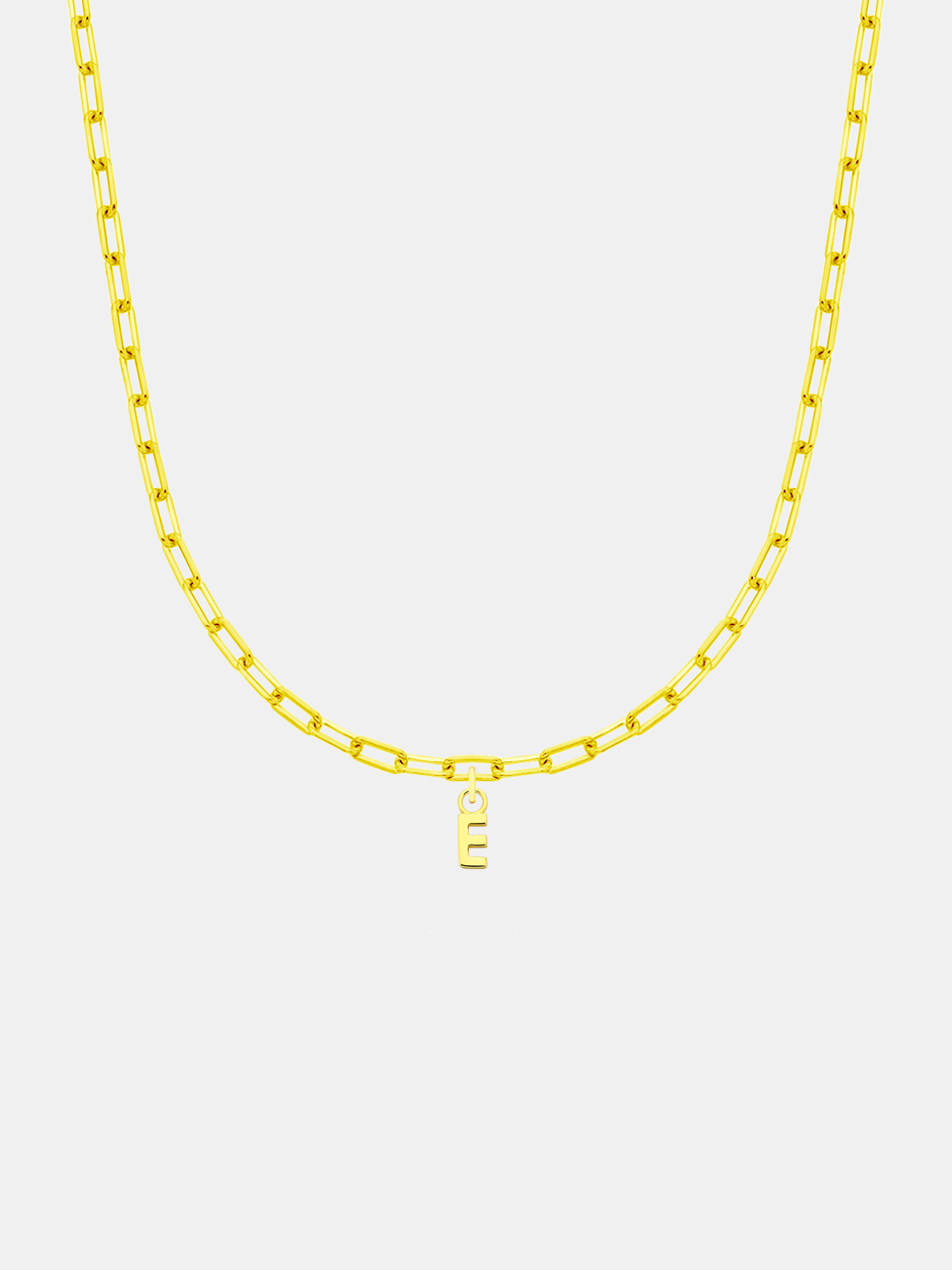 Little Letter Links Necklace