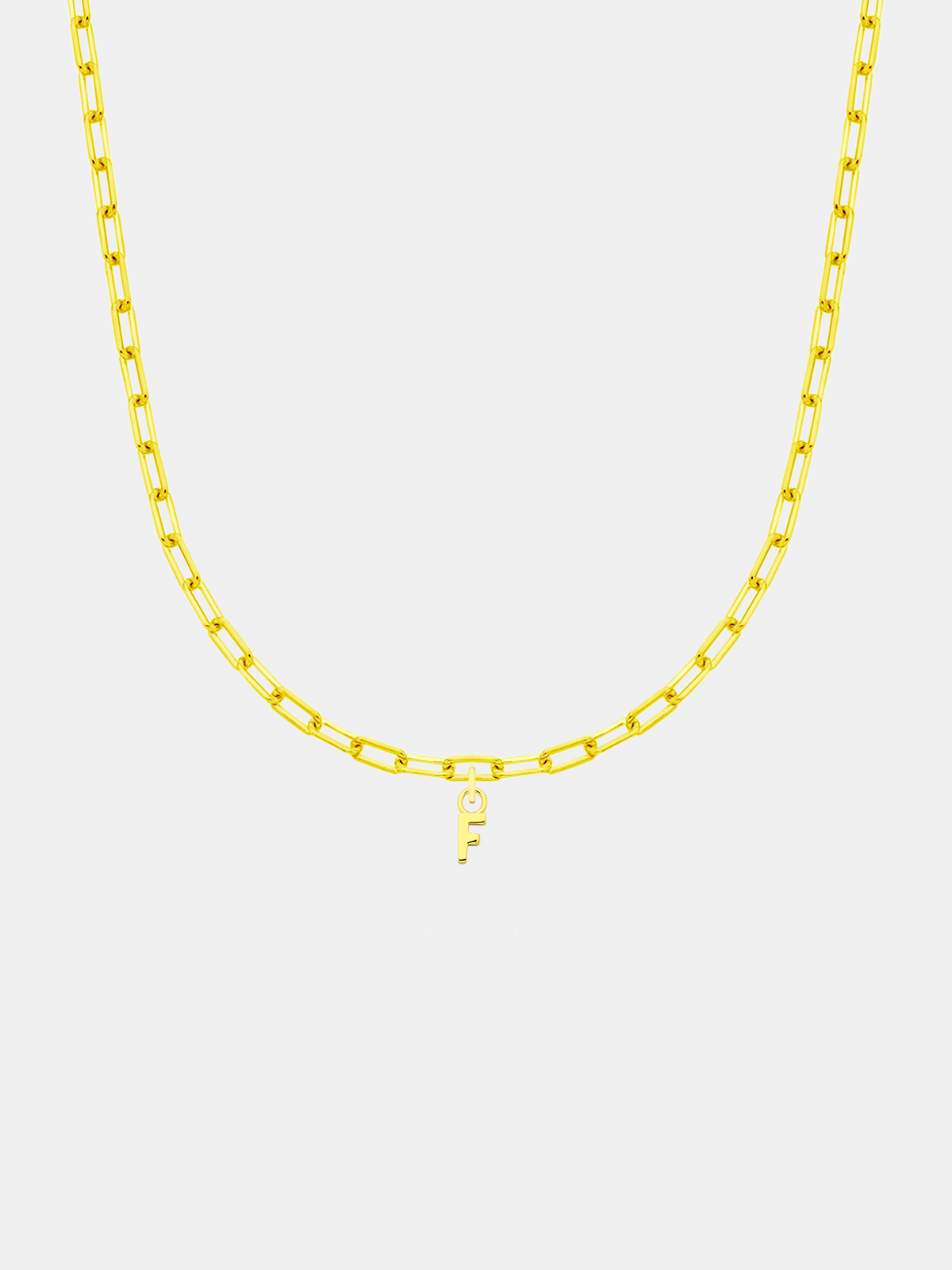 Little Letter Links Necklace