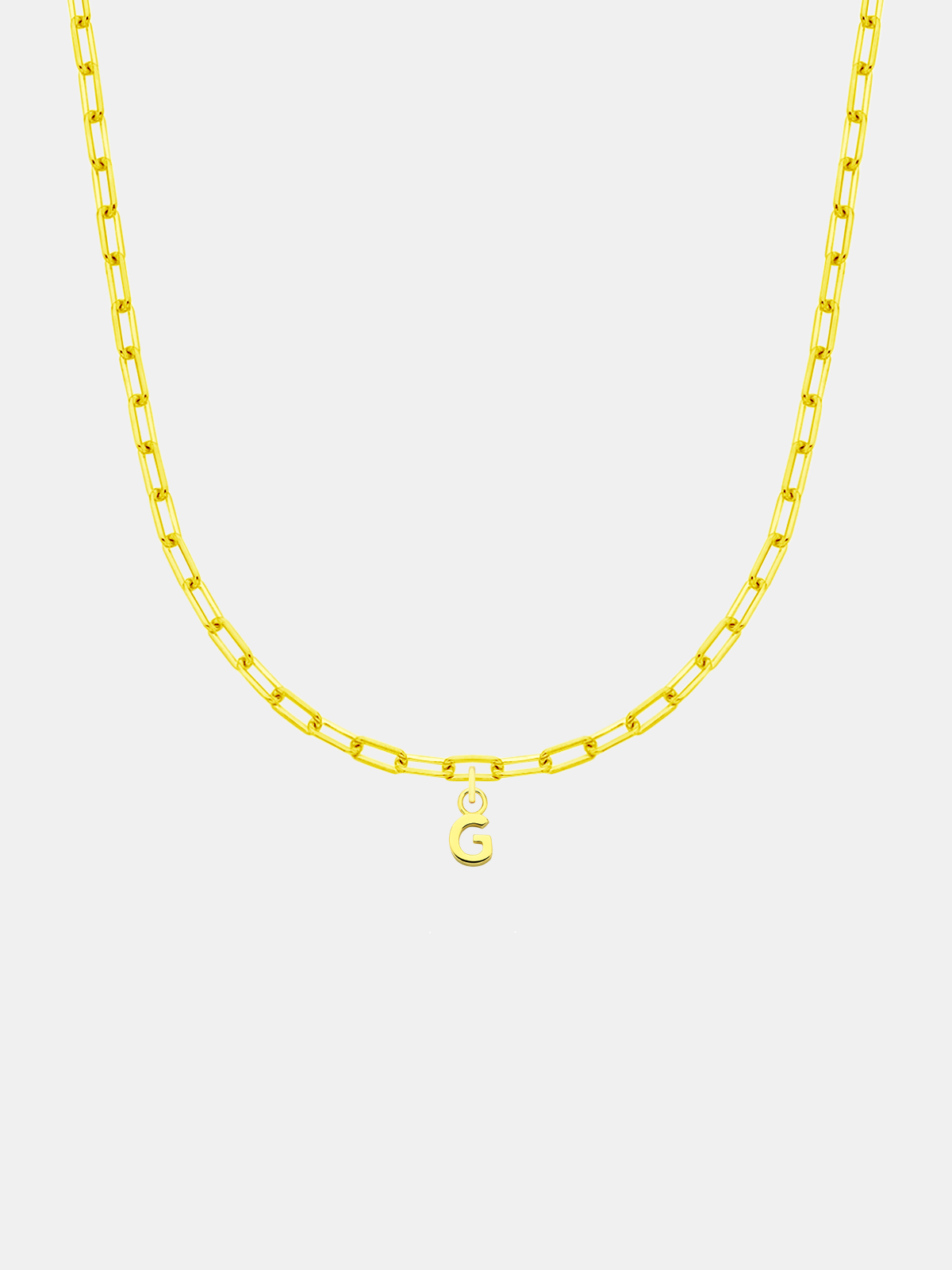 Little Letter Links Necklace