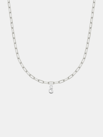 Little Letter Links Necklace
