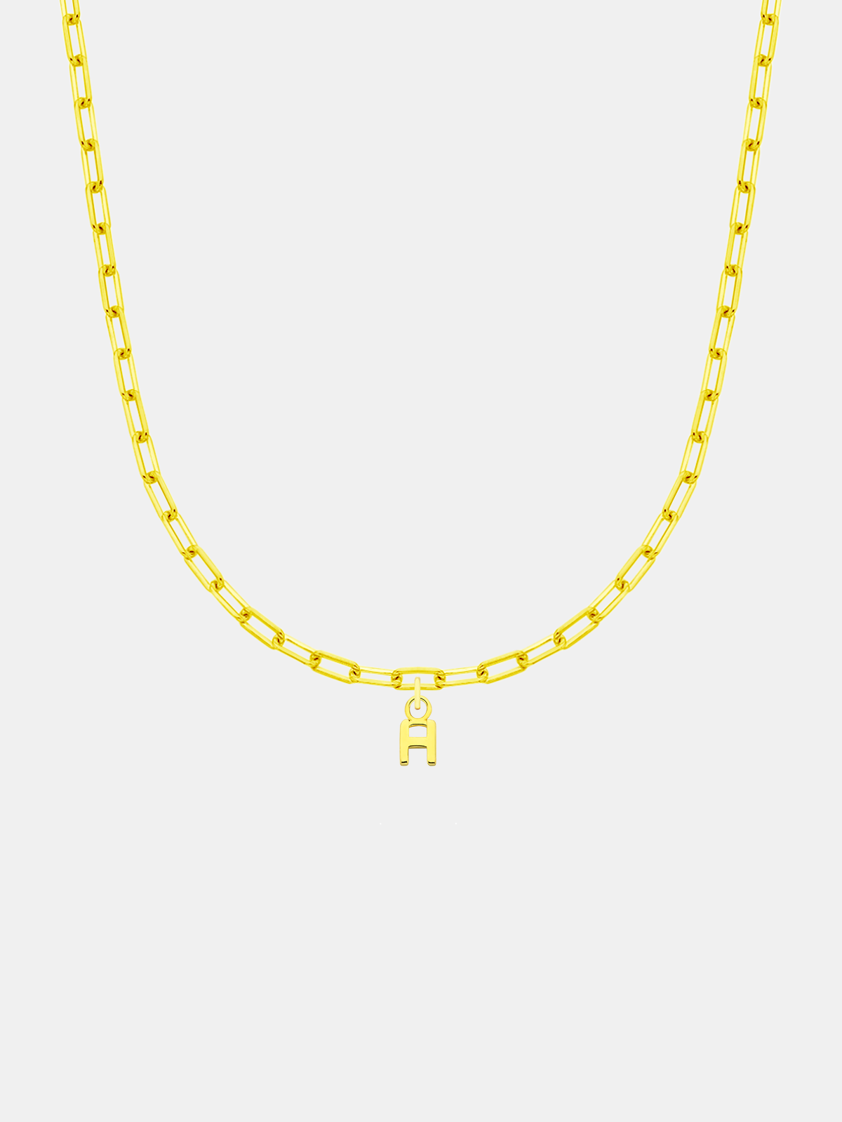Little Letter Links Necklace