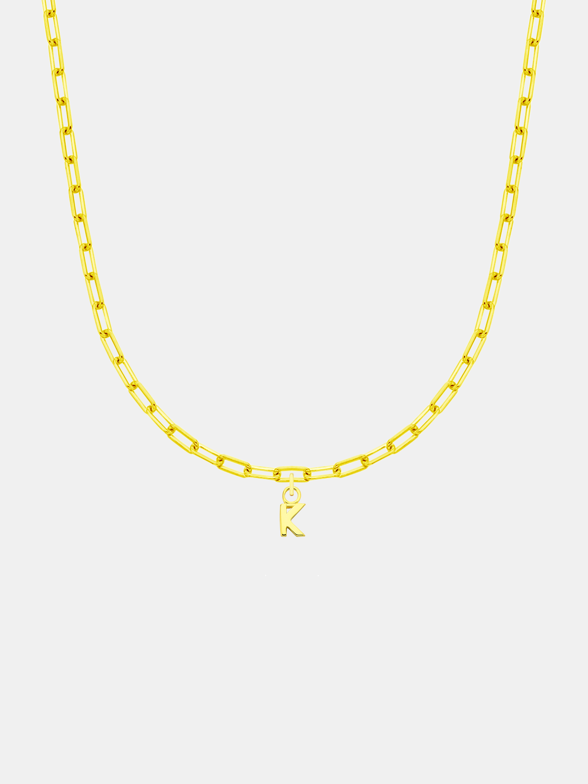Little Letter Links Necklace