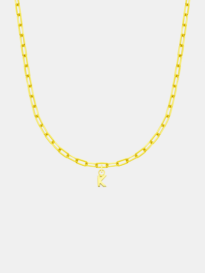 Little Letter Links Necklace