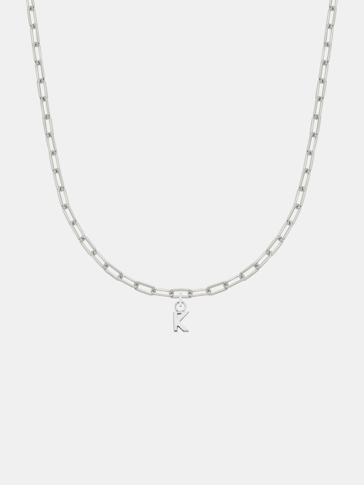 Little Letter Links Necklace