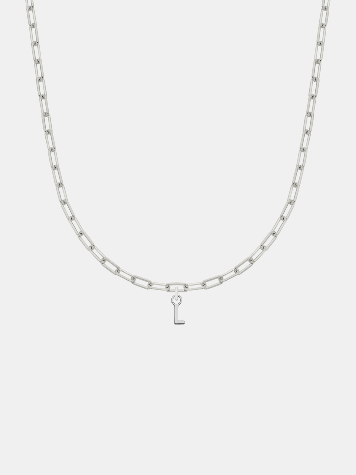 Little Letter Links Necklace