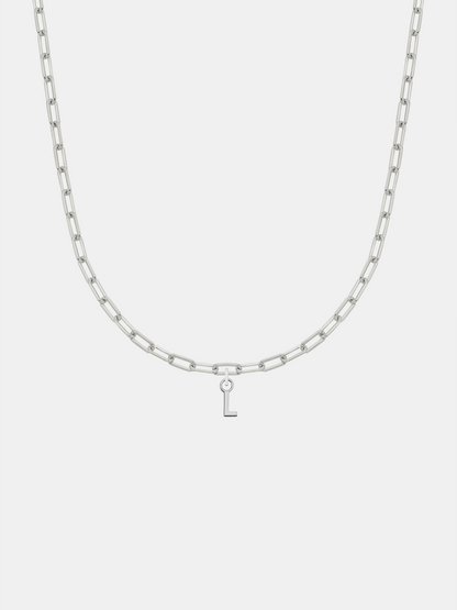 Little Letter Links Necklace