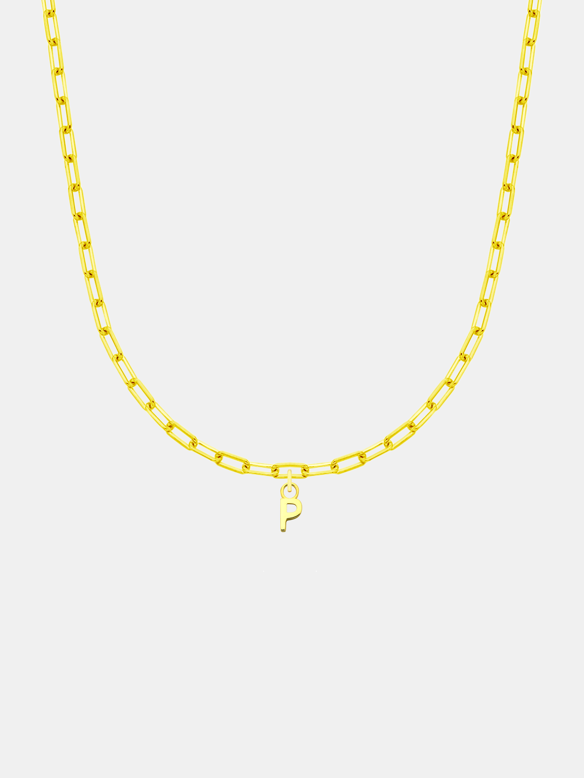 Little Letter Links Necklace