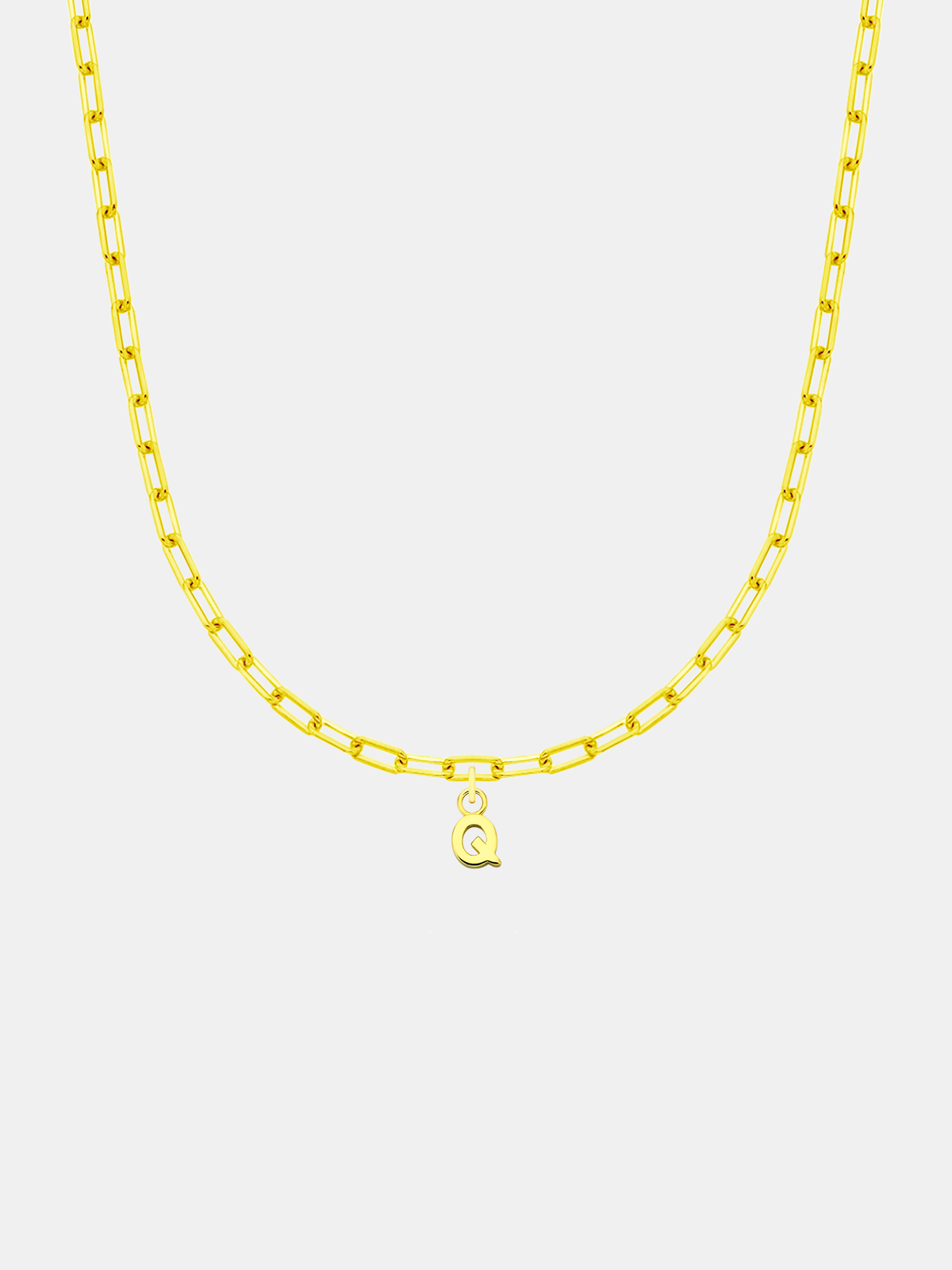 Little Letter Links Necklace
