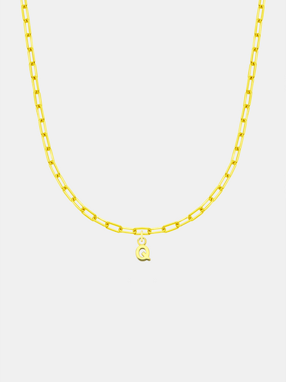 Little Letter Links Necklace