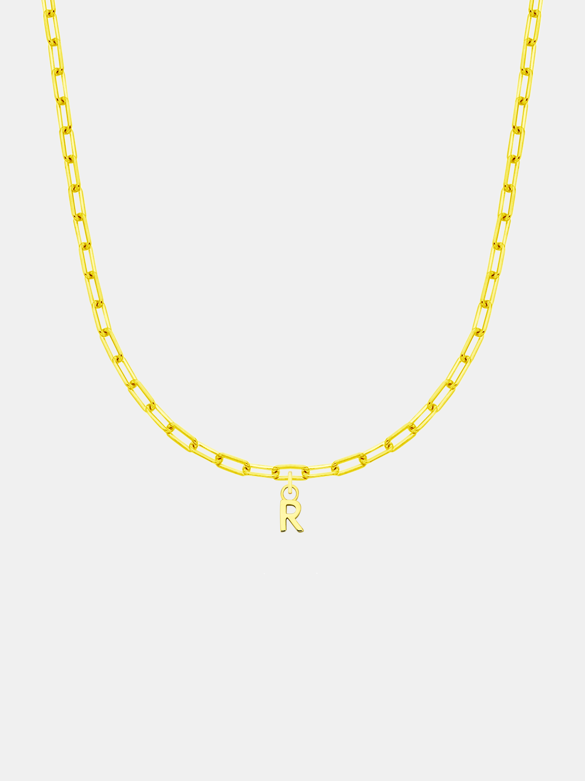 Little Letter Links Necklace