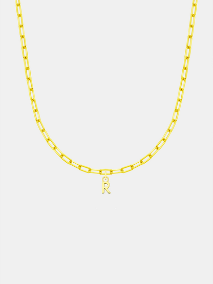 Little Letter Links Necklace