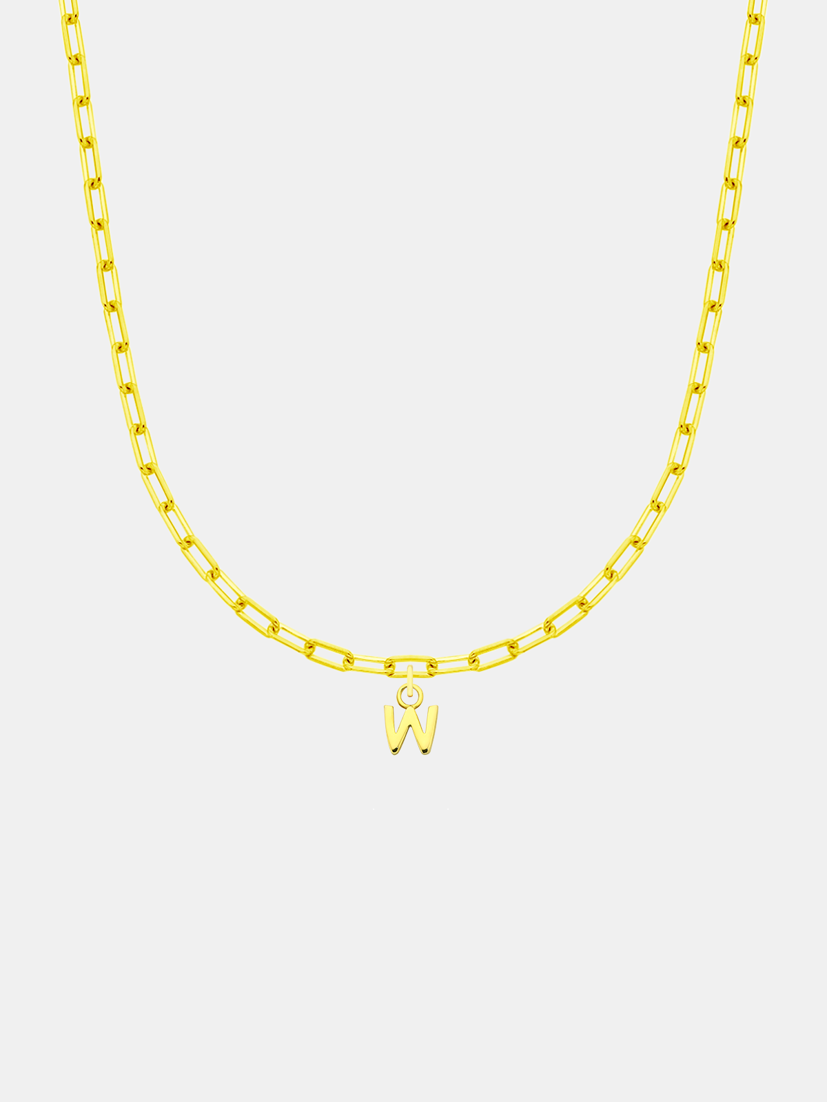 Little Letter Links Necklace