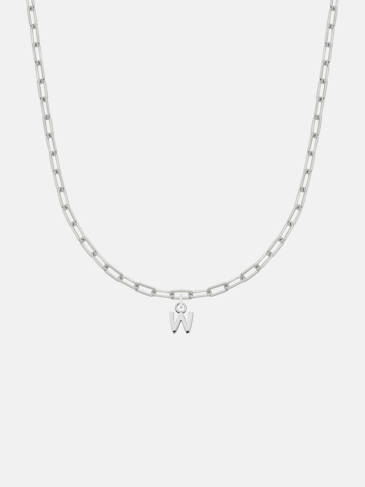 Little Letter Links Necklace