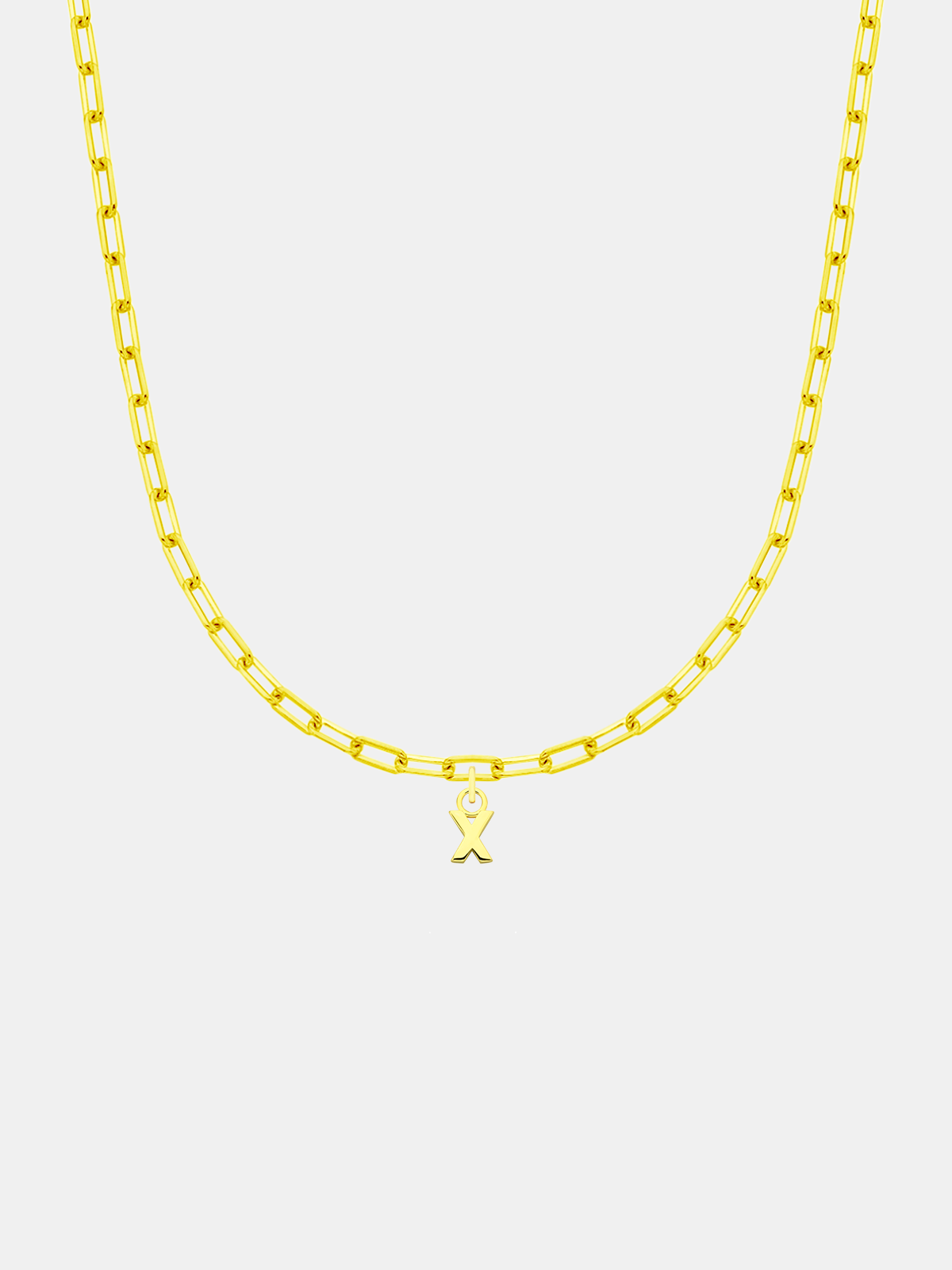 Little Letter Links Necklace