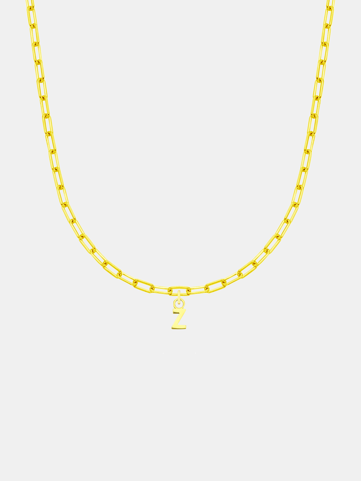 Little Letter Links Necklace