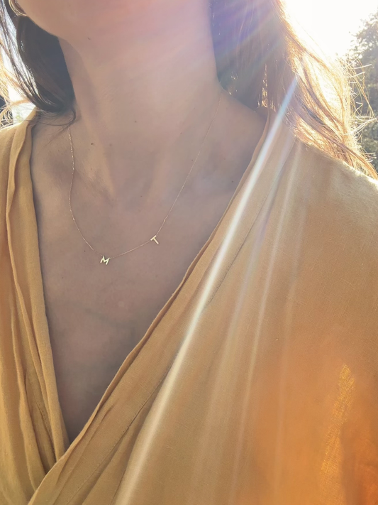Personalised Necklace - Solid Gold