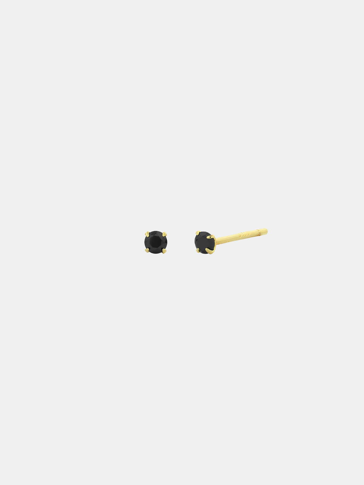Mini Rock Studs Black