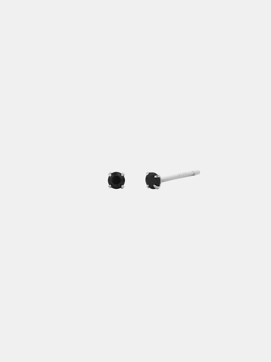 Mini Rock Studs Black