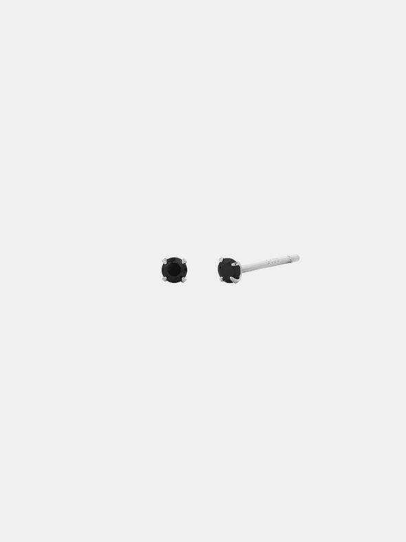 Mini Rock Studs Black