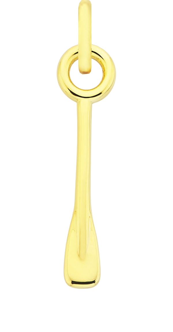 Charm Single Pendant - Gold / Sports - Oars Up