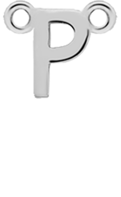 CYL Single Pendant - Silver / Letters