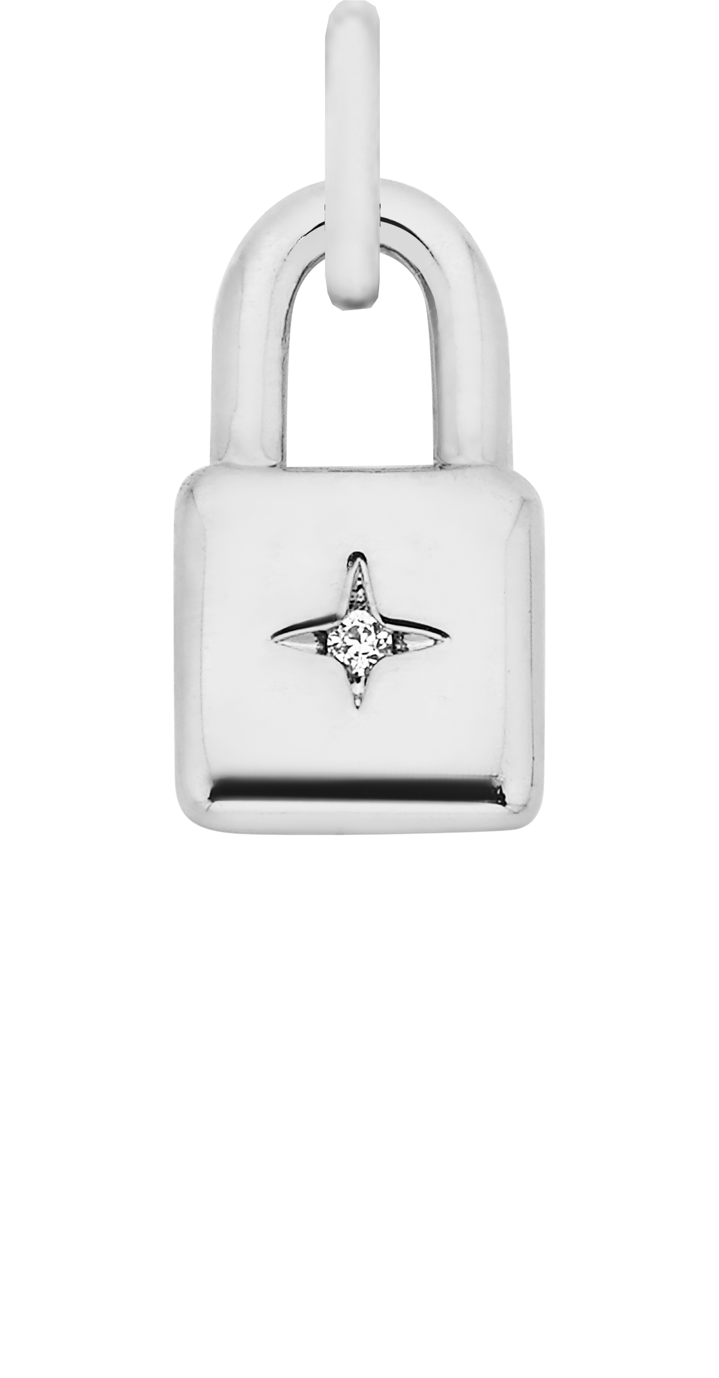 Charm Single Pendant - Silver / Icons