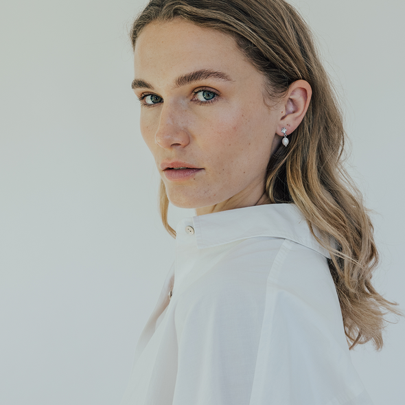 Pearly Daisy Day Studs