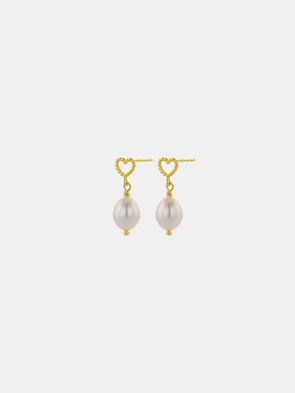 Pearly Dotty Love Studs