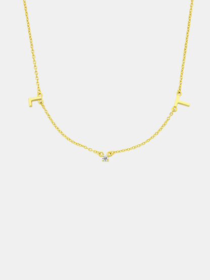 Personalised Necklace - Gold Plated
