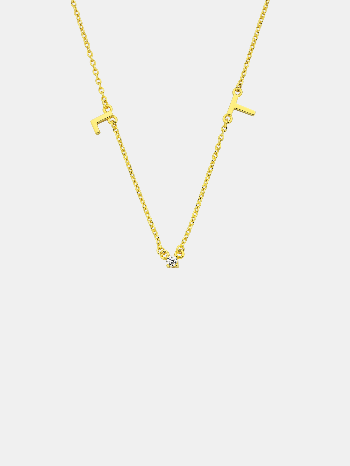 Personalised Necklace - Gold Plated