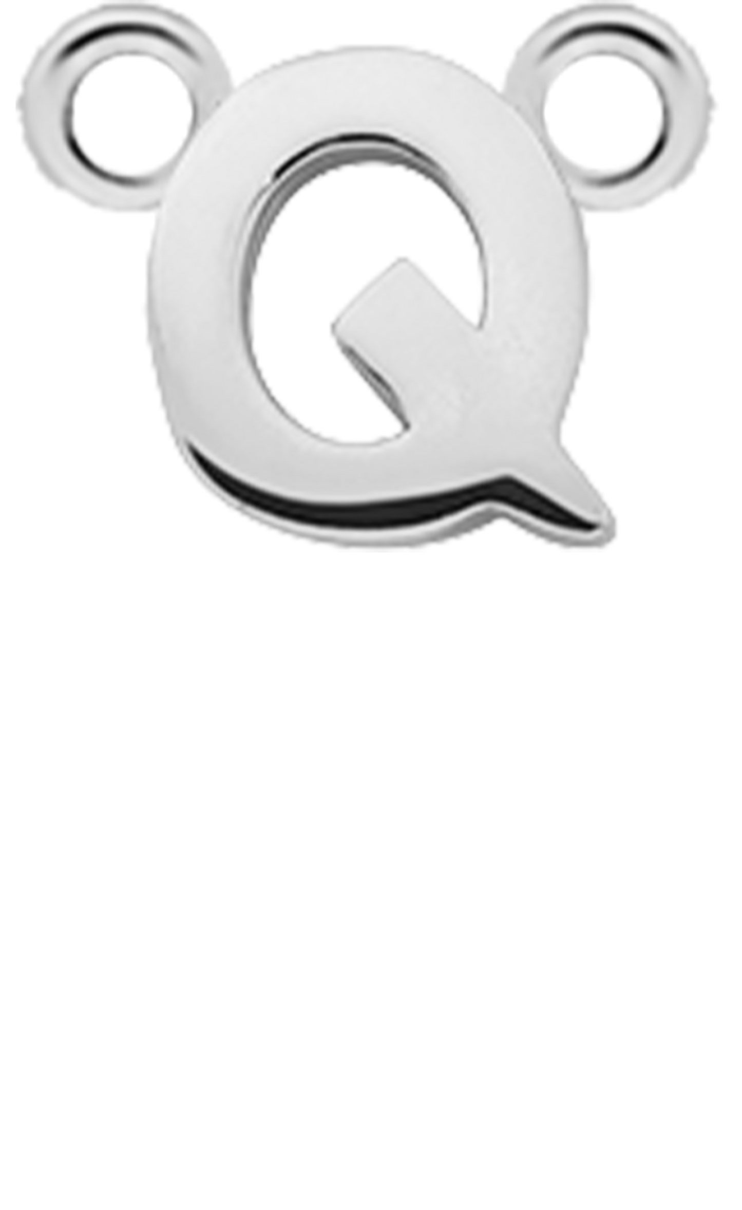 CYL Single Pendant - Silver / Letters