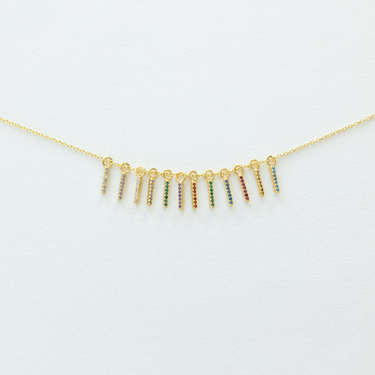 Single Happy Birthstone Pendant