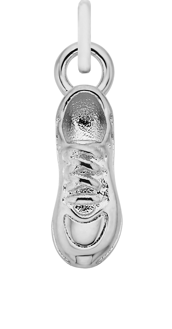 Charm Single Pendant - Silver / Sports - Trainers