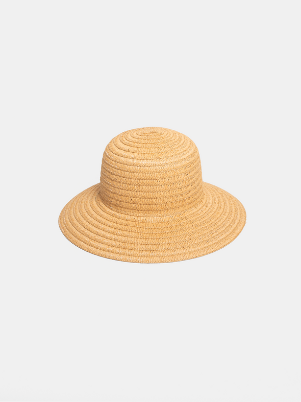 So Shady Hat in Natural, a classic straw hat perfect for summer