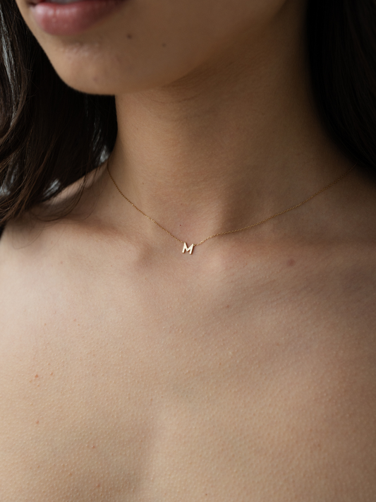 Little Letter Necklace