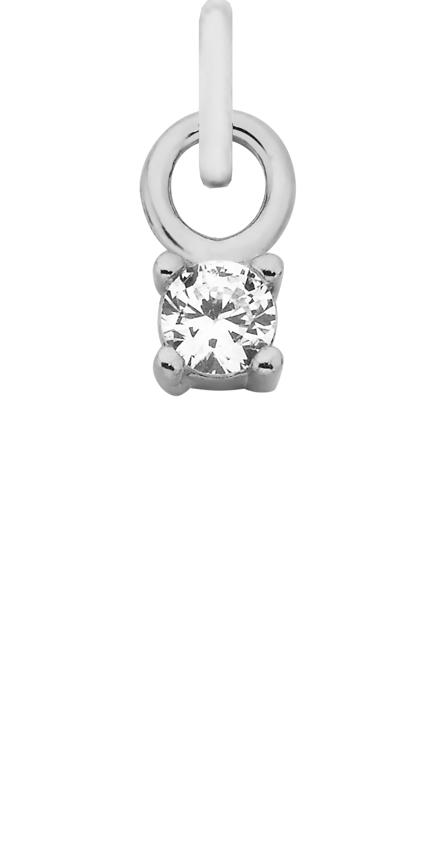 Charm Single Pendant - Silver / Icons