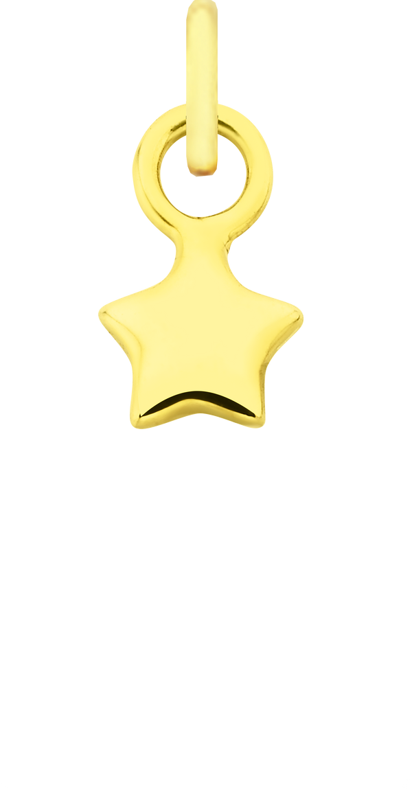 Charm Single Pendant - Gold / Icons - Twinkle