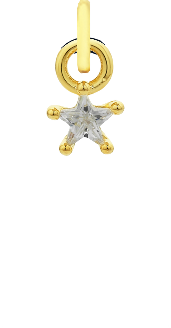 Charm Single Pendant - Gold / Icons - Starlight