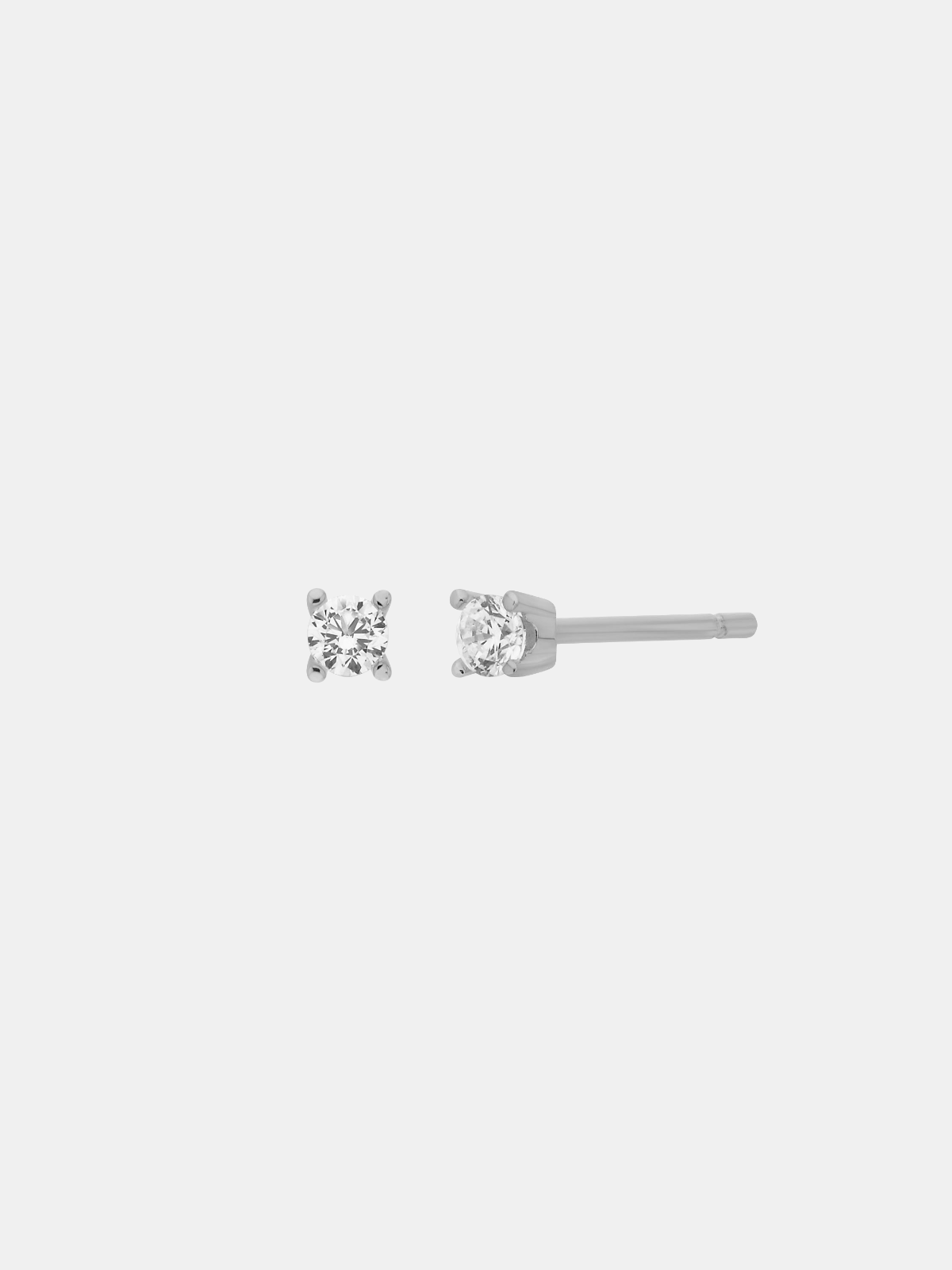 Solitaire Round Studs