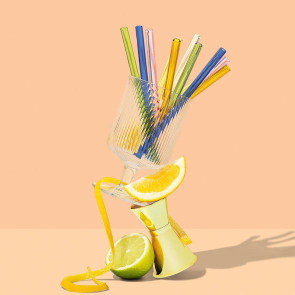 Cocktail Glass Drinking Straws