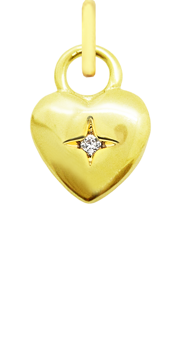 Charm Single Pendant - Gold / Icons - Sweetheart
