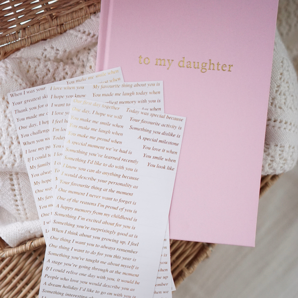 To My Daughter Journal