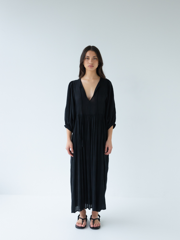 Cotton Midi Dress