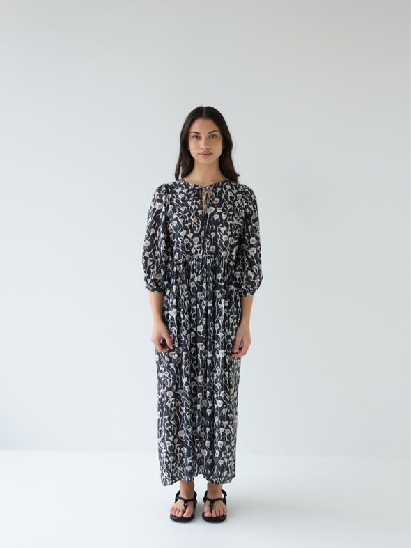 Cotton Midi Dress