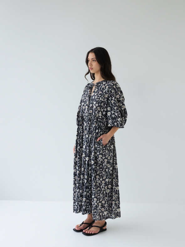 Cotton Midi Dress